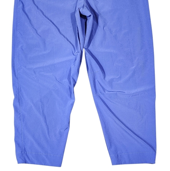 Athleta Arrival Casual Cropped Pants In Adonis Blue Womens Size 8 - Picture 5 of 8